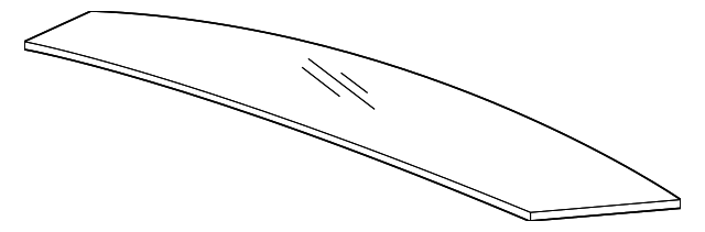 68044801AH Деталь BACK GLASS