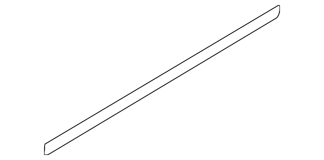 8P4-853-959-E-GRU Деталь LOWER MOLDING, LEFT