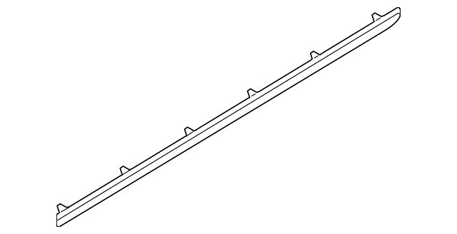 8P4-853-954-A-GRU Деталь BODY SIDE MLDG, RIGHT