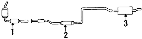Escort EXHAUST COMPONENTS