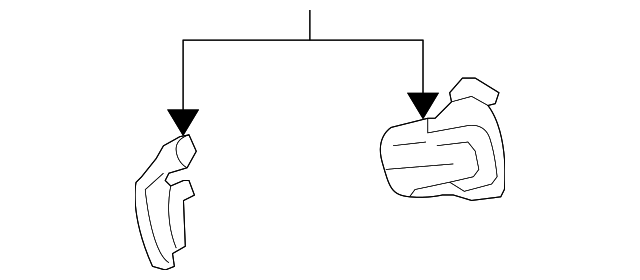 22837547 Деталь PADDLE SWITCH, LEFT
