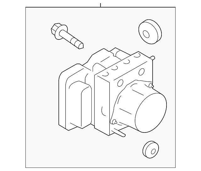 SU003-05762 Деталь ABS PUMP ASSY