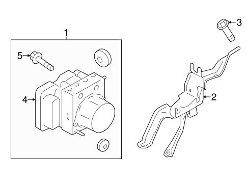 FR-S ABS COMPONENTS