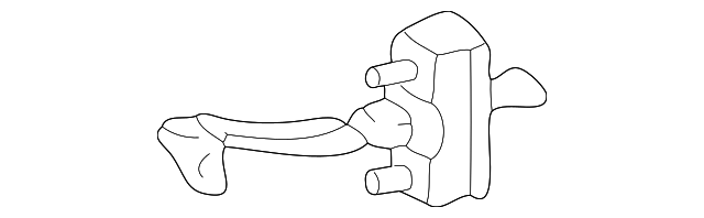 68740-02080 Деталь LOWER HINGE, LEFT