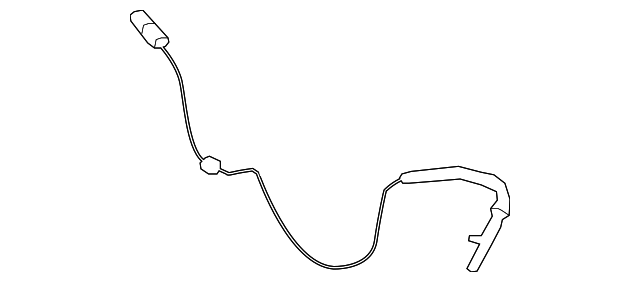 22951116 Деталь ABS SENSOR, LEFT
