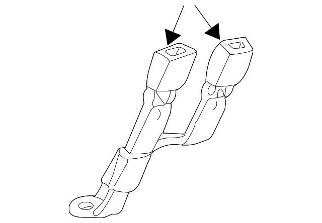 89026321 Деталь BUCKLE END