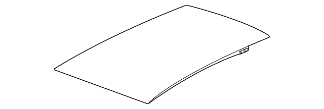 15212373 Деталь SUNROOF GLASS