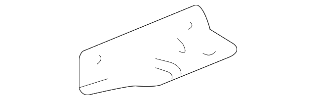25748583 Деталь VENT GLASS BRACKET, LEFT
