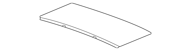 15212372 Деталь FIXED GLASS