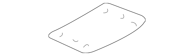 25747557 Деталь VENT GLASS HINGE, RIGHT