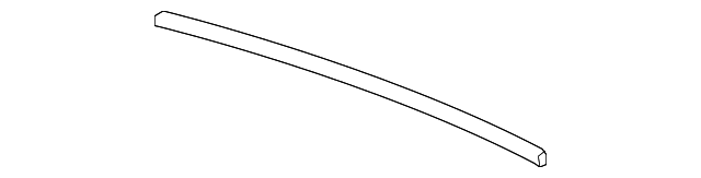 25870708 Деталь SUNROOF GLASS REAR SEAL