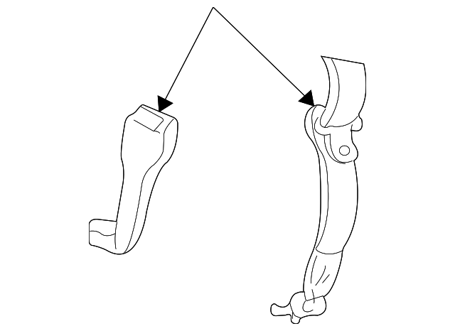 12381711 Деталь SEAT BELT ASSY, LEFT