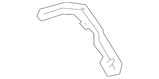 76897-60010 SPOILER ASSY PROTECTOR, RIGHT