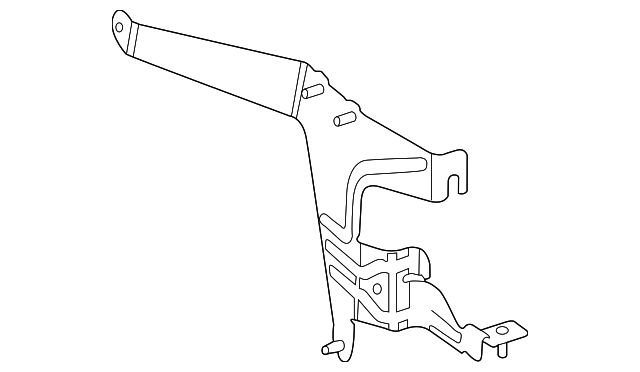 172-504-05-40 Деталь TRANS COOLER BRACKET