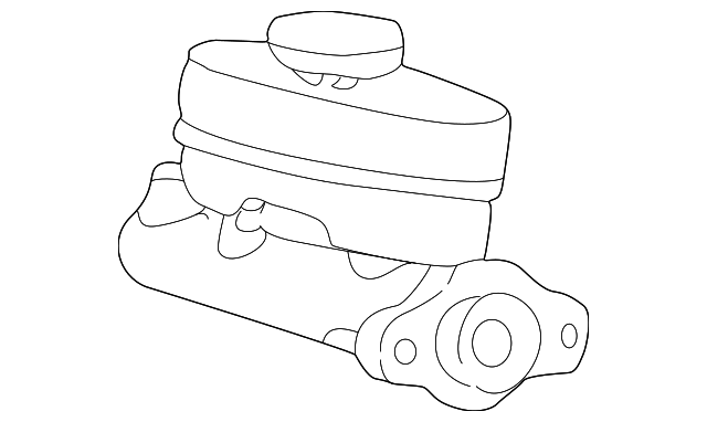 2C2Z2140AB Деталь MASTER CYLINDER