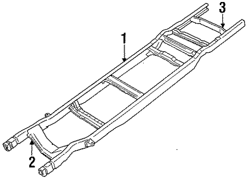 E-250 Econoline Club Wagon FRAME & COMPONENTS