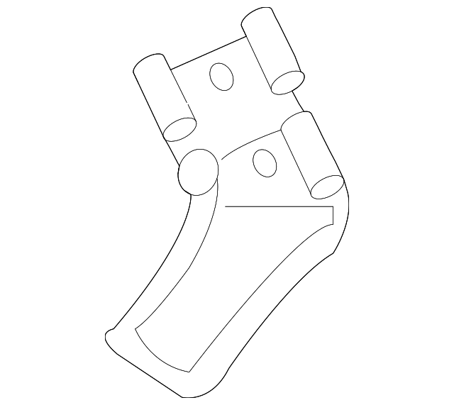 89899-2M100-9P Деталь CHILD SEAT BRKT, LEFT
