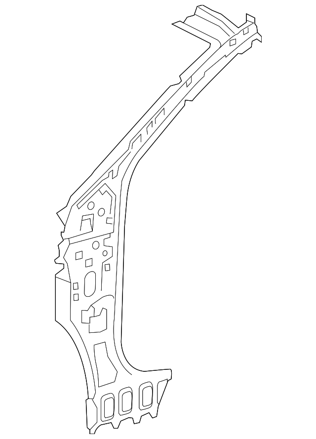 61023-0R030 Деталь INNER PILLAR, RIGHT