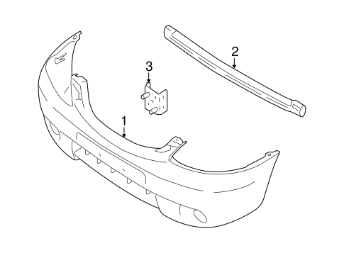 Tribute BUMPER & COMPONENTS - FRONT