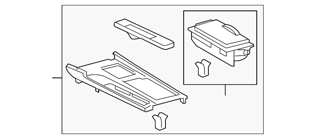 58805-33161-B3 Деталь REAR TRIM