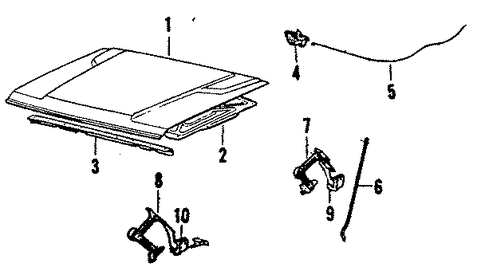 Land Cruiser HOOD & COMPONENTS