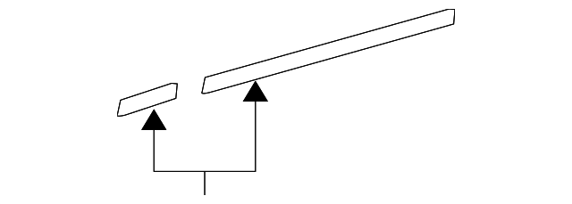 5C3Z-26255A66-CAA Деталь STRIPE TAPE, RIGHT