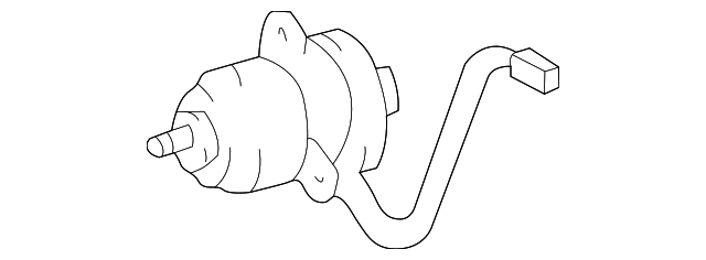16363-20030 Деталь FAN MOTOR, LEFT