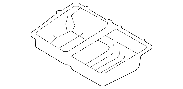 7B0-802-213 Деталь CENTER FLOOR PAN