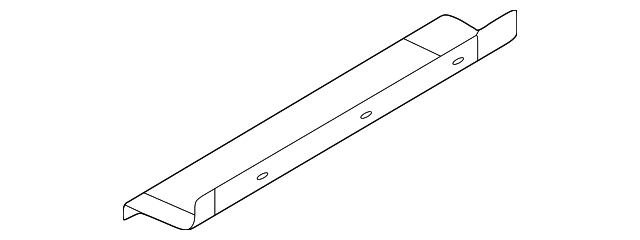 7B0-809-833 Деталь SILL PLATE, LEFT