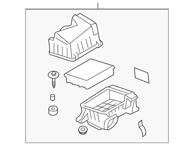 28110-3K550 Деталь AIR CLEANER ASSY