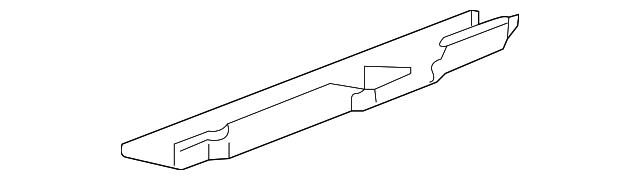 3C2Z15113A45BA Деталь EXTENSION PANEL, LEFT