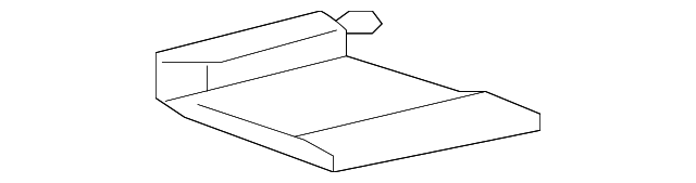 F2UZ15113A44A Деталь EXTENSION PANEL, RIGHT