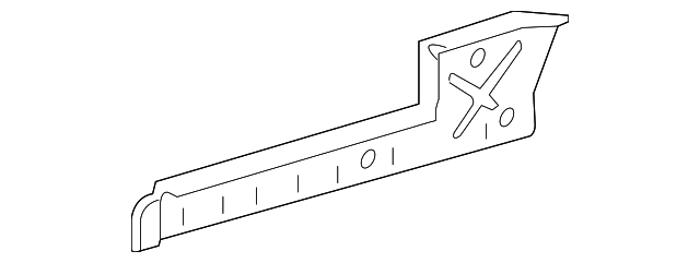 F2UZ-1510136-A Деталь SILL, RIGHT