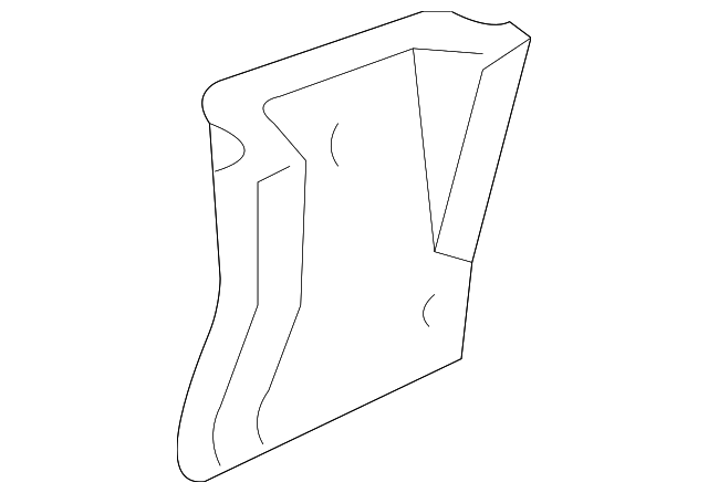 F2UZ-15279D09-A Деталь REINFORCEMENT, LEFT