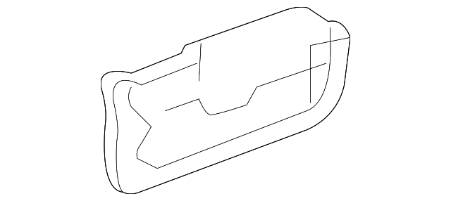 F2UZ-15105A38-A Деталь INNER SIDE PANEL, RIGHT