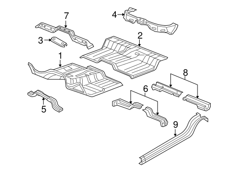 Ram 3500 FLOOR - CAB 3