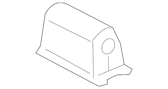 BB5Z-13550-A Деталь LICENSE LAMP, LEFT