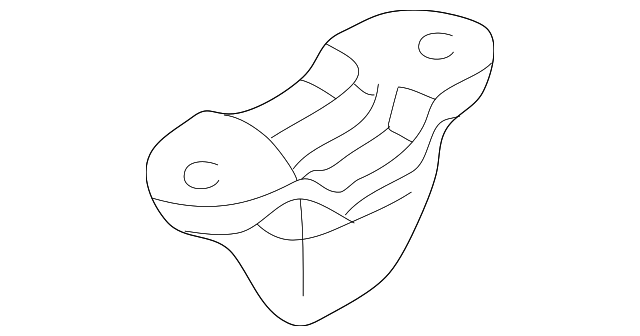 55241-2S600 Деталь SPRING BUMPER, LEFT
