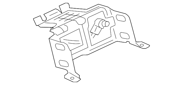 8750A040 Деталь DISPLAY UNIT BRACKET