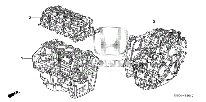 2010 Honda CIVIC HYBRID GENERAL ASSY., CYLINDER BLOCK (DOT) - (10002RMXA00) 2010 Honda CIVIC HYBRID GENERAL ASSY., CYLINDER BLOCK (DOT) - (10002RMXA00)