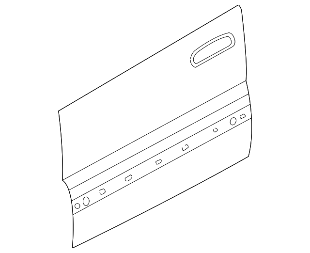 55176883AD Деталь OUTER PANEL, LEFT