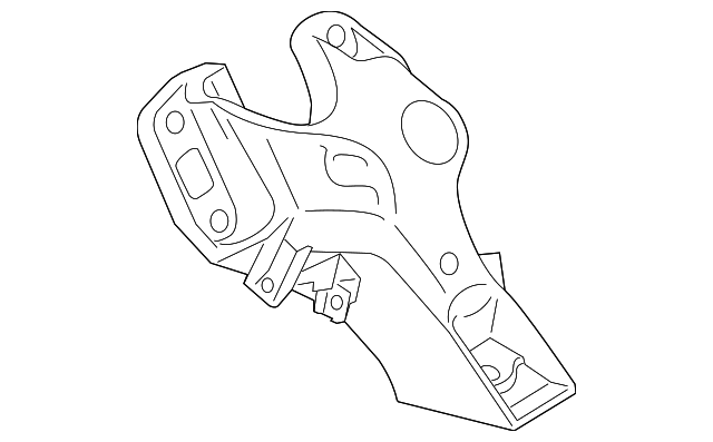 22-11-6-778-331 Деталь SUPPORT BRACKET, LEFT