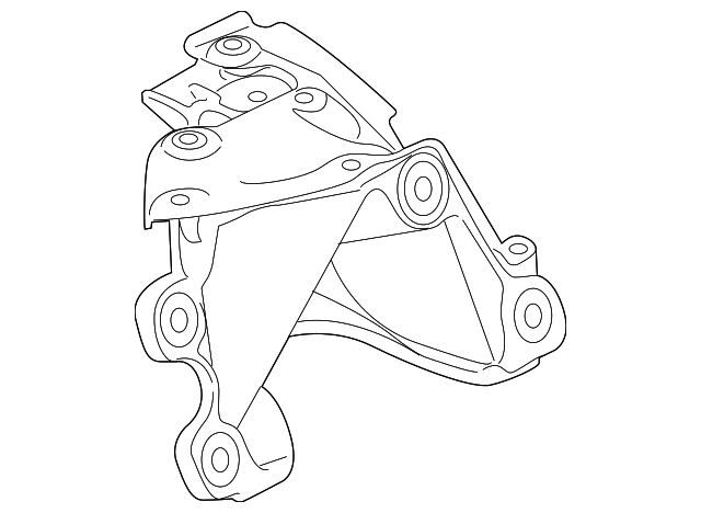 22-11-6-797-920 Деталь SUPPORT BRACKET, RIGHT