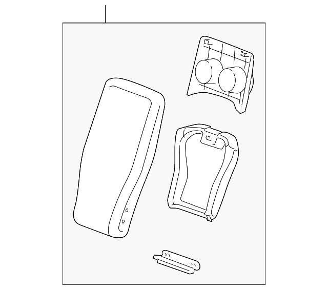 22894306 ARMREST ASSY