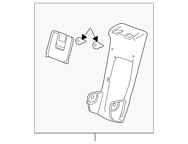 22894476 CENTER PANEL