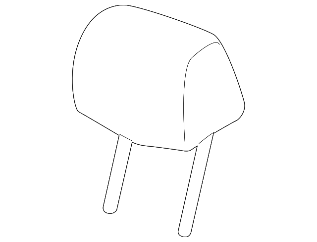 22894497 HEADREST, OUTER