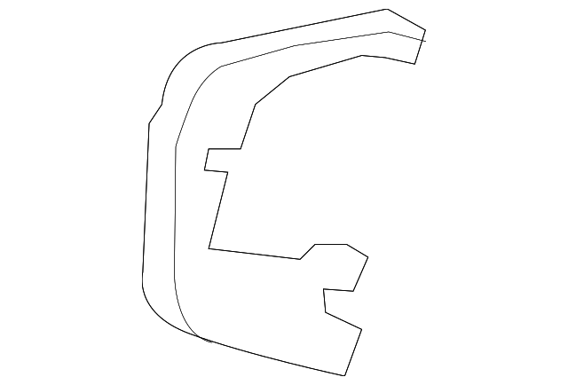 22894316 CENTER PANEL COVER, LEFT