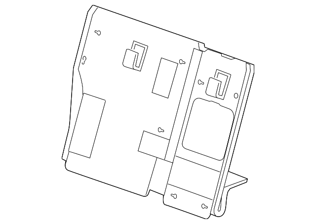 20779135 Деталь SEAT BACK PANEL