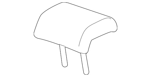 20906355 Деталь HEADREST, CENTER