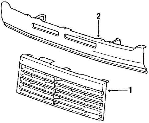 Raider GRILLE & COMPONENTS